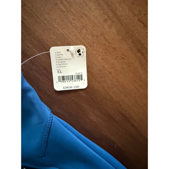 NWT Fp Movement Powder Vixen Softshell Bib Light Cobalt Sz XL Skiing Waterproof - Picture 10 of 12